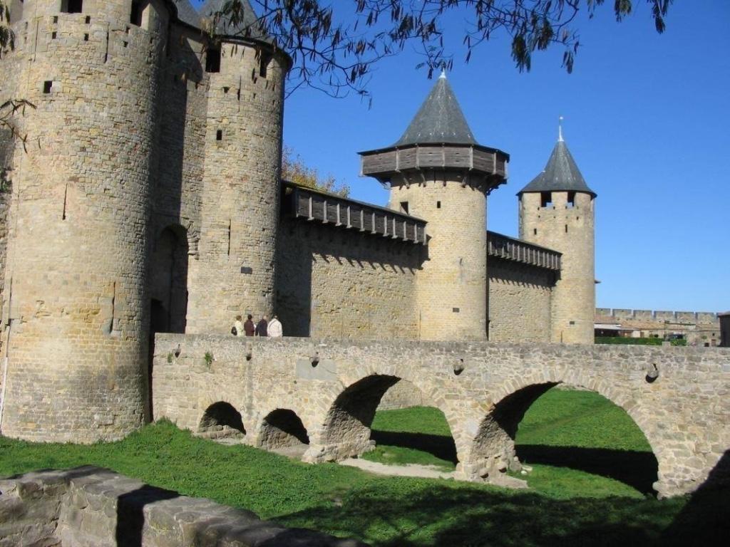 L'Oree De La Cite Villa Carcassonne Buitenkant foto