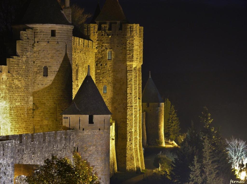 L'Oree De La Cite Villa Carcassonne Buitenkant foto